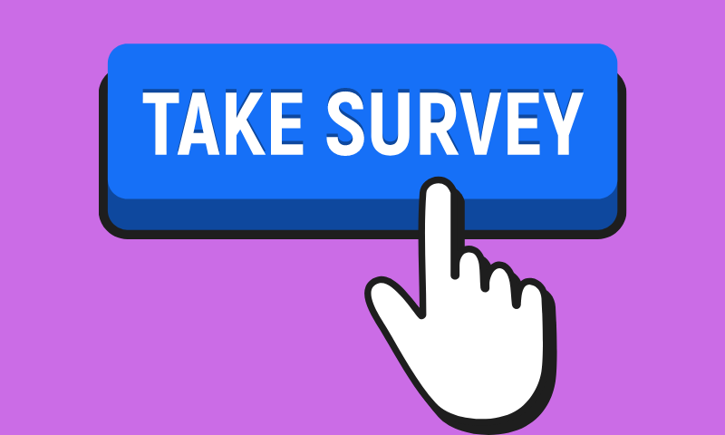 Take survey in text