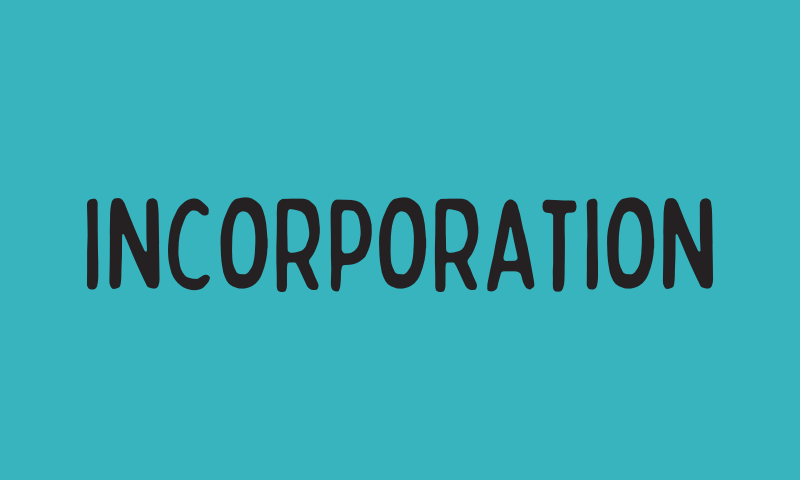 Incorporation in text
