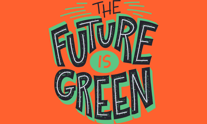 the future is green
