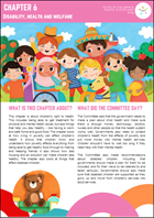 screenshot of chapter 6, disability, health and welfare
